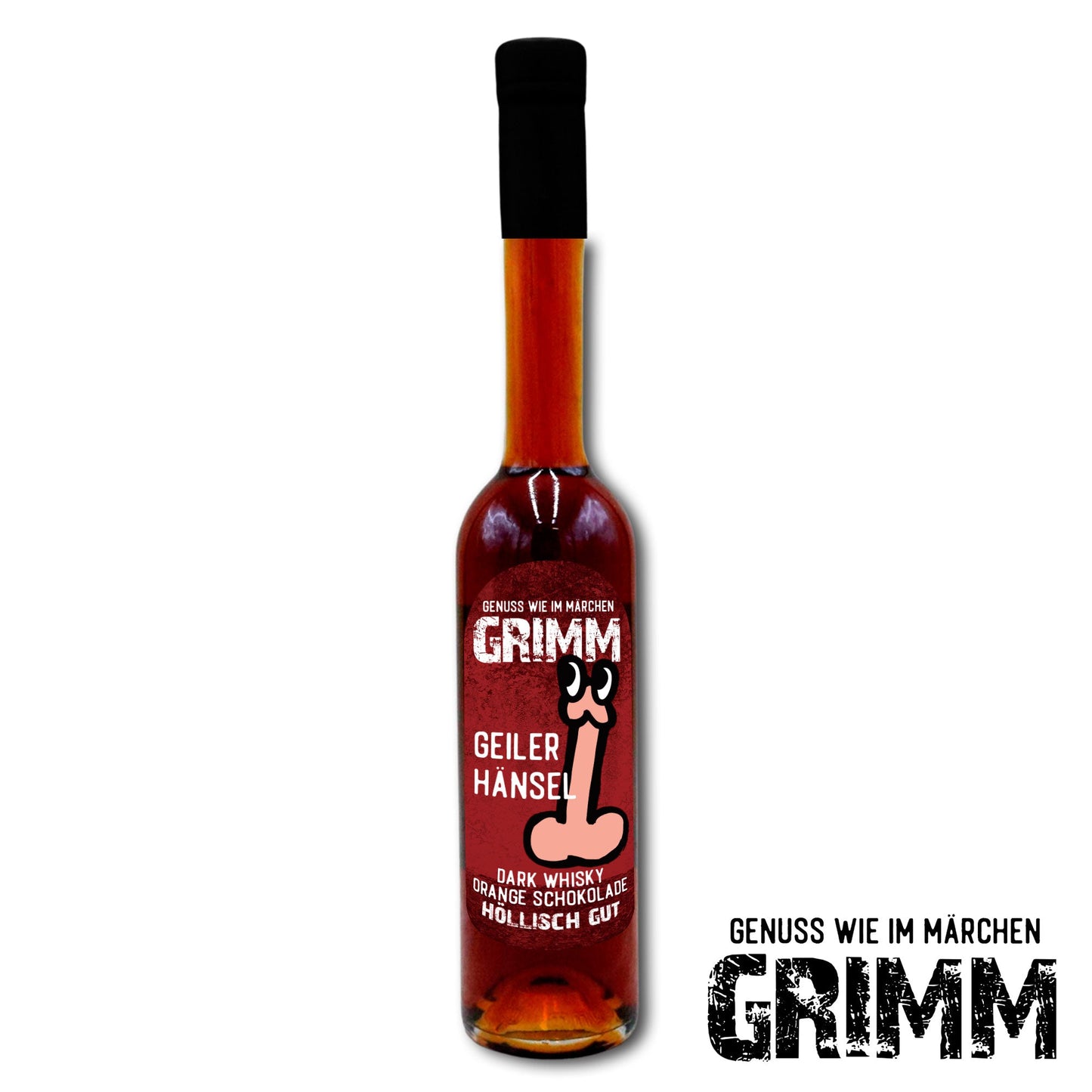 Geiler Hänsel - Dark Whisky Orange Schokoladen Likör