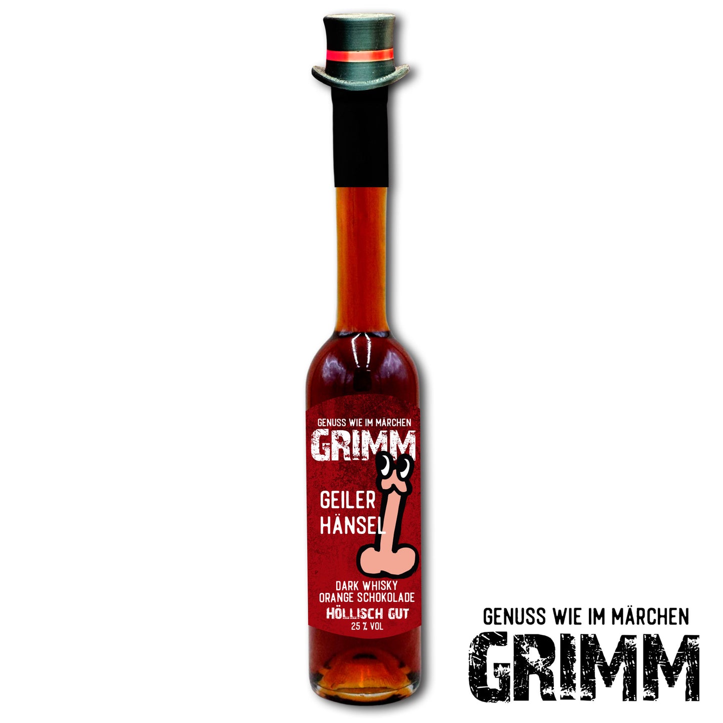 Geiler Hänsel - Dark Whisky Orange Schokoladen Likör