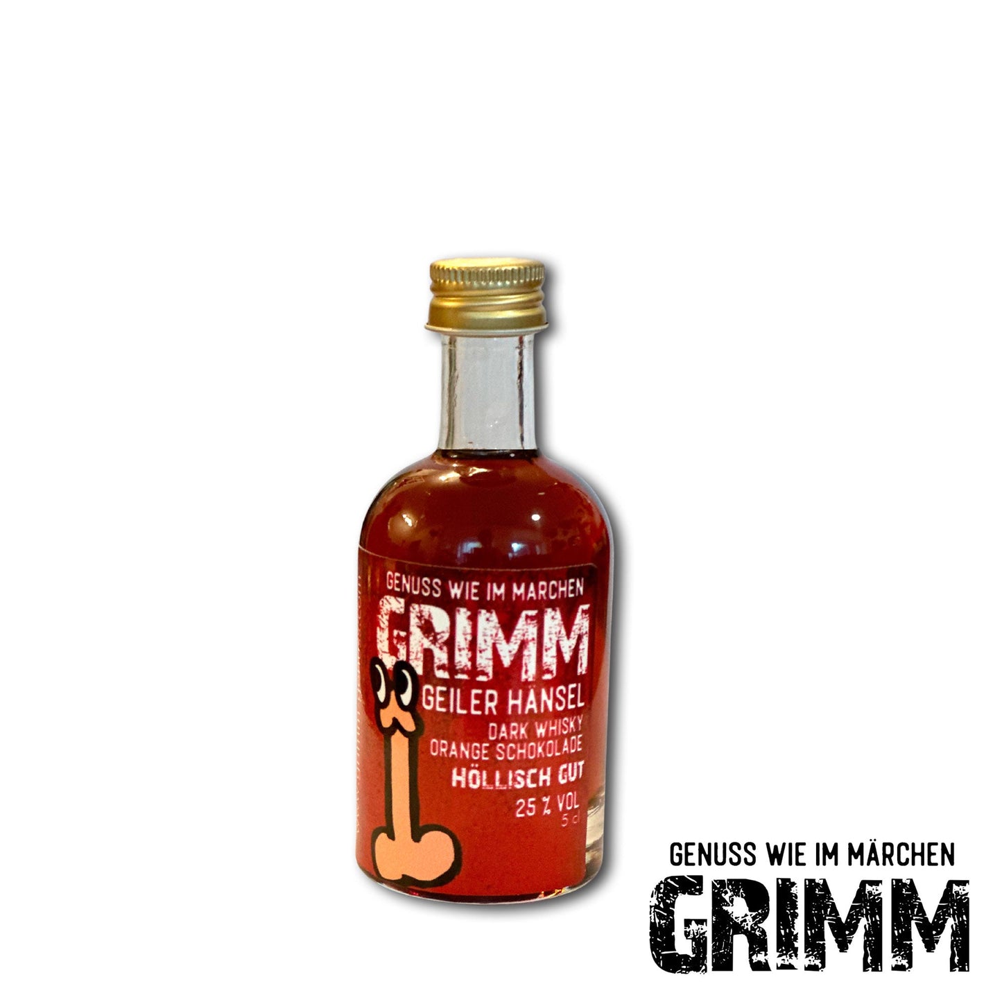 Geiler Hänsel - Dark Whisky Orange Schokolade - Mini 50 ml