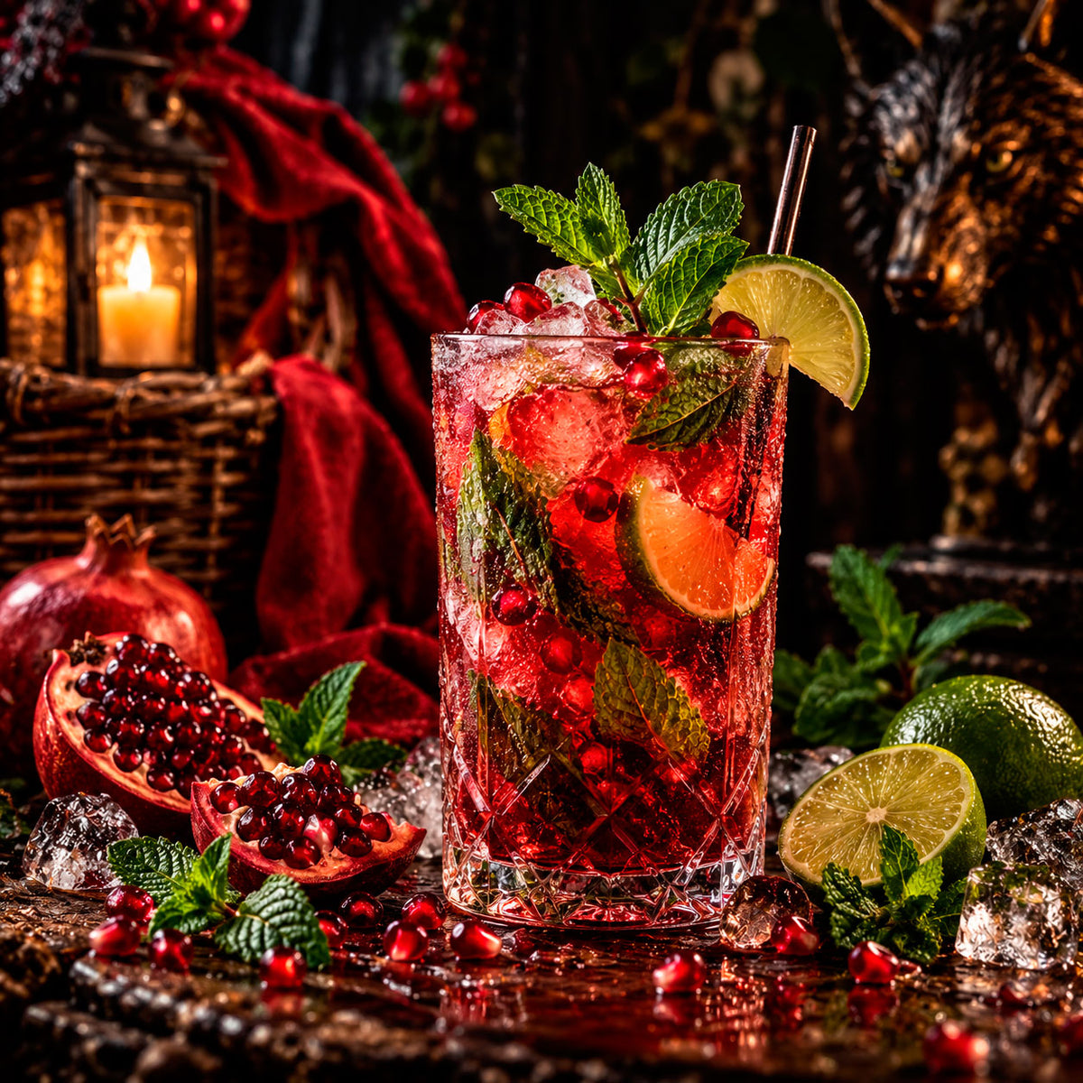 Granatapfel Mojito