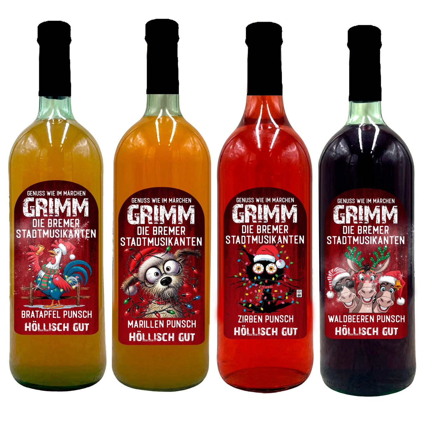 Die Bremer Stadtmusikanten - höllisch guter Punsch zur Winterzeit