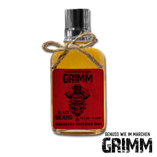 Black Beard - Rum Flachmann/Taschenflasche