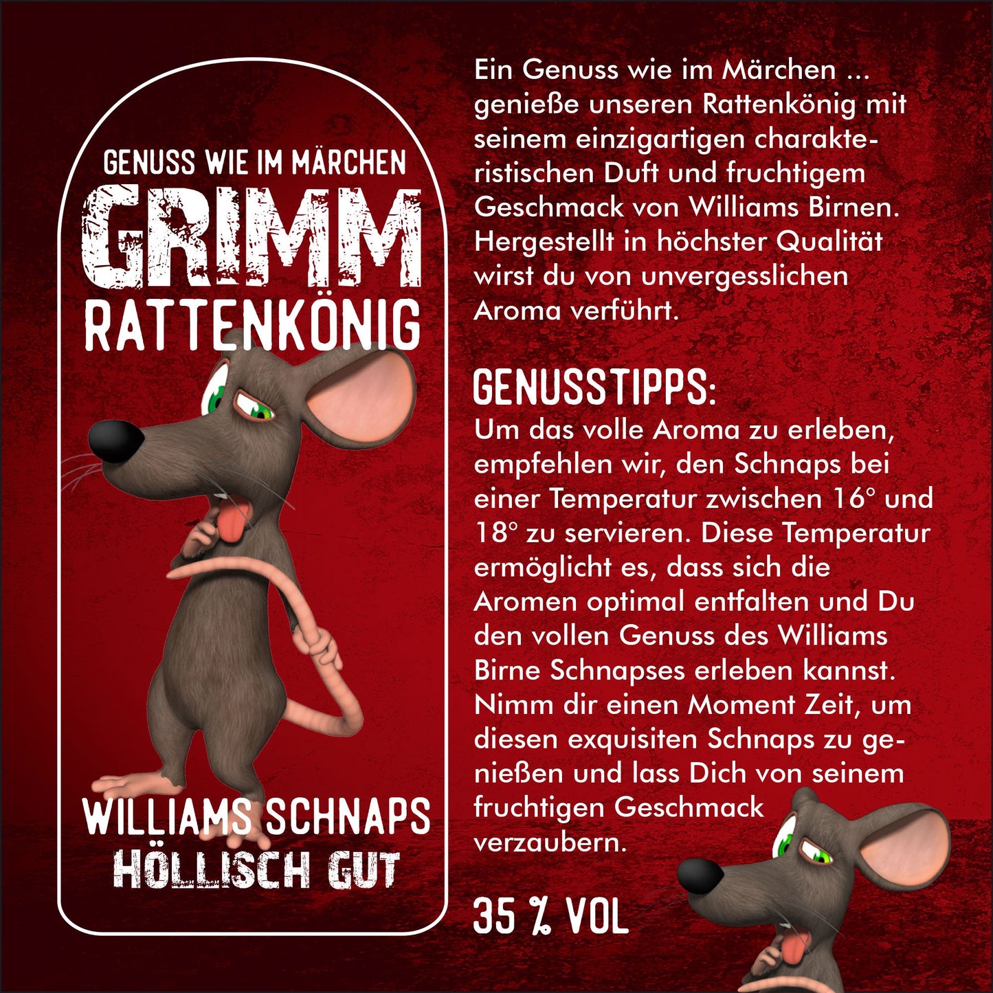 Rattenkönig - Williams Schnaps