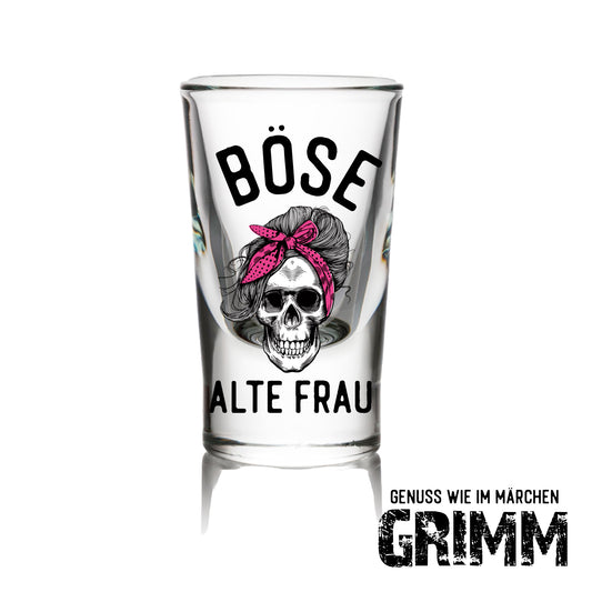 Stamperl: Böse alte Frau